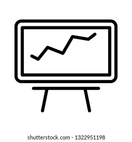 graph board line icon