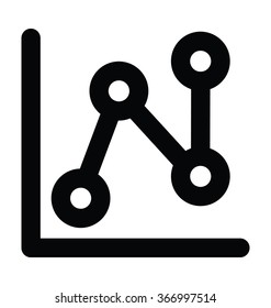 Graph Bold Line Vector Icon