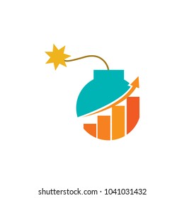 Graph Bomb Logo Icon Design