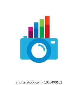 Graph Camera Logo Icon Design