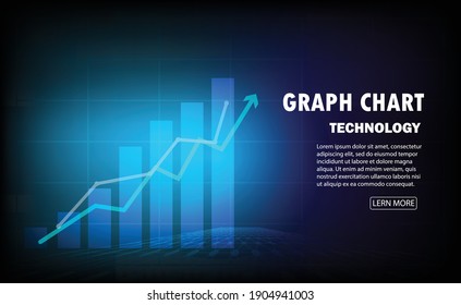 graph candle stick graph chart of stock market investment trading, Bullish point, Bearish point. trend of graph vector design.
