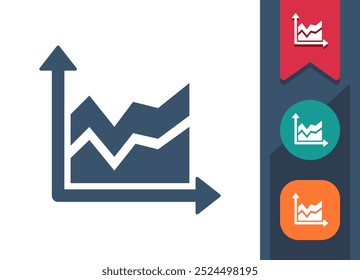 Graph, Chart, Axis, Diagram Icon. Professional, pixel perfect icon. EPS 10 format.