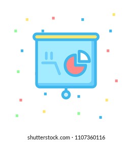 Graph Chart Board Stock Vector (Royalty Free) 1107360116 | Shutterstock