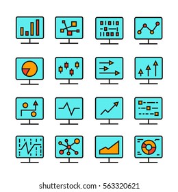 graph and chart in computer icons