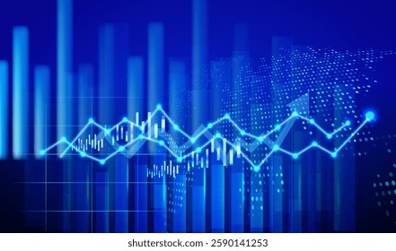 Graph Chart, Economic Diagram, Business Analysis Vector