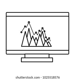 graph chart icon image 