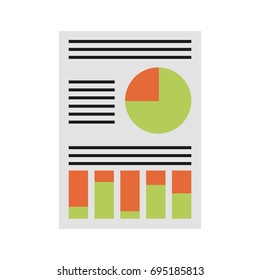 graph chart icon image 