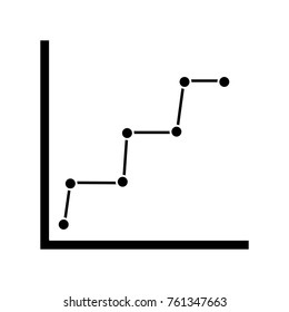 graph chart icon image 