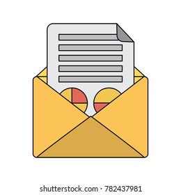 graph chart icon image 