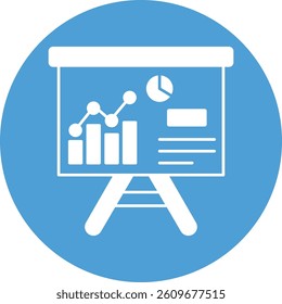  Graph chart for statistics   illustration with isolated background 