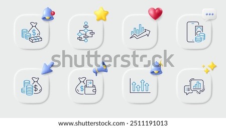 Similar – Image, Stock Photo Bell bag with banknotes