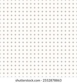 Graph check paper. Cross sign pattern. Printable grid paper with with plus. Geometric background for school, wrapping, invitations, card, scrapbooking, notebook, diary. Lined paper blank.