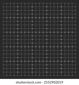 Graph check paper. Cross sign pattern. Printable grid paper with with plus. Geometric Architectural background for school, wrapping, notebook, diary. Lined paper blank.