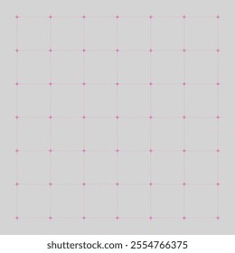 Graph check paper. Printable squared grid paper with with lines and dots. Geometric background for school, wrapping, invitations, card, scrapbooking, notebook, diary. Lined paper blank.