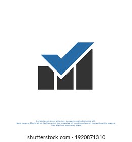 Graph Checklist Logo for Your Company
