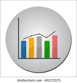 Graph design. Graphic graph.