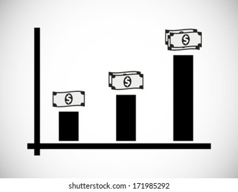 Graph And Diagram About Money