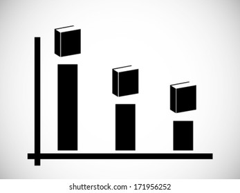 Graph And Diagram For Book - Decline