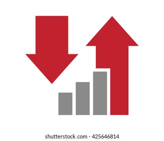 graph diagram chart image vector icon 2