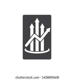 graph diagram information illustration vector design template