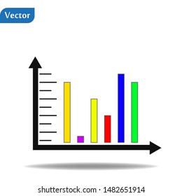 graph diagram information illustration vector design template