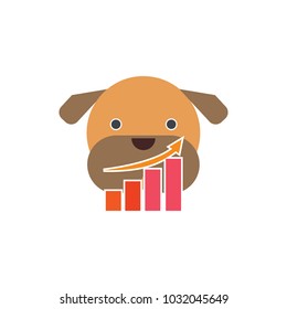 Graph Dog Logo Icon Design