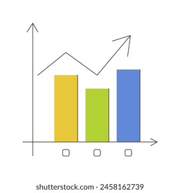 A graph with a dollar sign