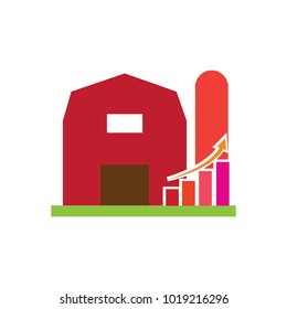 Graph Farm Logo Icon Design