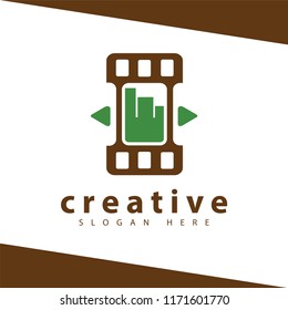 Graph Film Logo Vector template