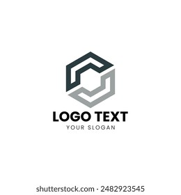 Graph Finance Abstract Logo Design Vector