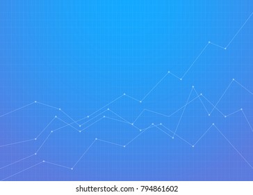 Graph financial chart