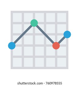  graph flat icon