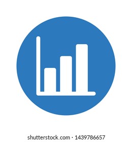 graph glyph color vector icon