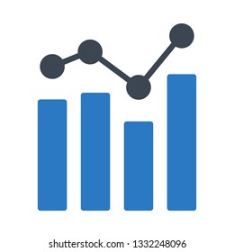 graph glyph double color