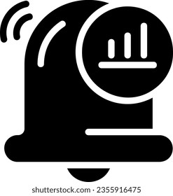 vector de ilustración de icono de gráfico
