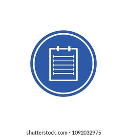 Graph - a graphic icon. Logo. Vector illustration.