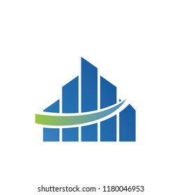 Graph Graphic Vector Stock Symbol Flat Logo