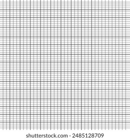 Graph grid scale paper graphic for design icon. White paper note book texture with lines. top view. Image photo
