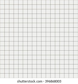 Graph grid seamless squared cells paper background. Paper sheet pattern. EPS10 vector 