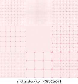 Graph grid seamless squared paper background. Paper sheet pattern. EPS10 vector 
