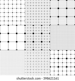 Graph grid seamless squared paper background. Paper sheet pattern. EPS10 vector 