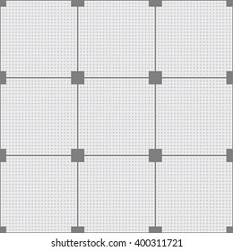 Graph grid seamless squared paper background. Paper sheet pattern. EPS10 vector 