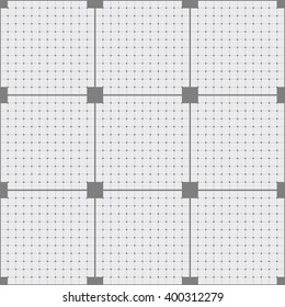 Graph grid seamless squared paper background. Paper sheet pattern. EPS10 vector 