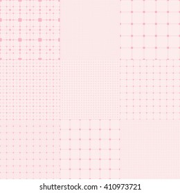 Graph grid seamless squared paper background. Paper sheet pattern. EPS10 vector 