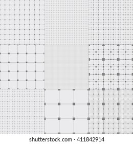 Graph grid seamless squared paper background. Paper sheet pattern. EPS10 vector