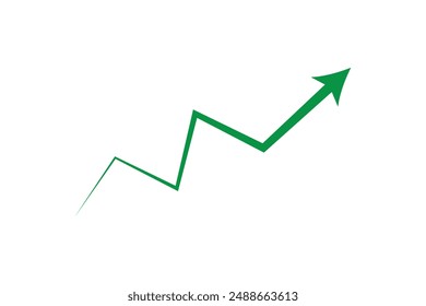 Graph growing up; movement; growth; progress; leap. up, business.