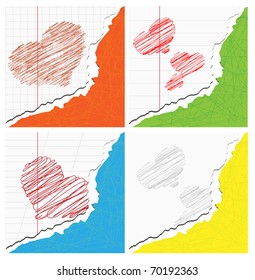 Graph with heart