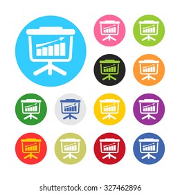 Graph icon. 