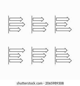 graph icon, bar graph vector