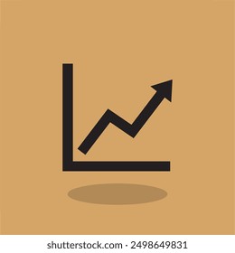 graph icon , chart icon vector